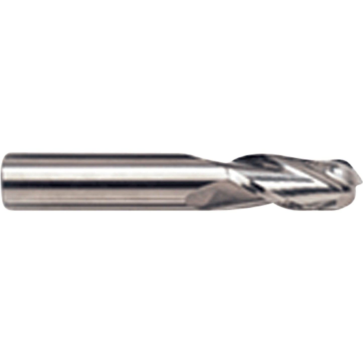 Ball Nose End Mill, 5/64" Dia., 2 Flutes, Carbide