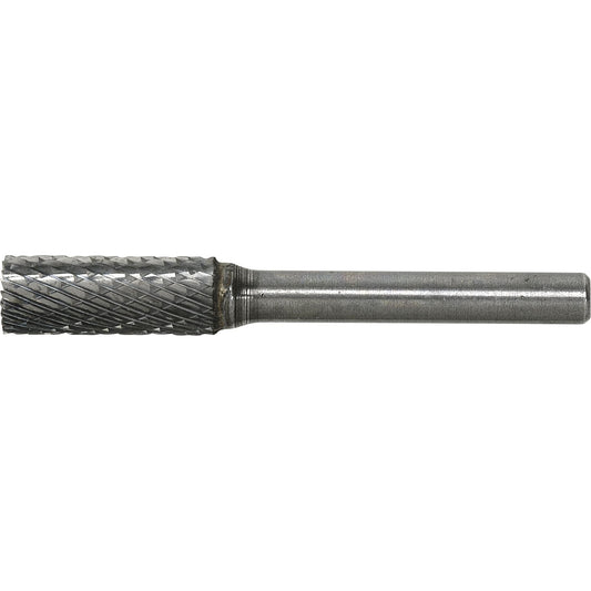 Solid Carbide Burr, SB-9, 1" Dia., 1/4" Shank, 1" Depth of Cut