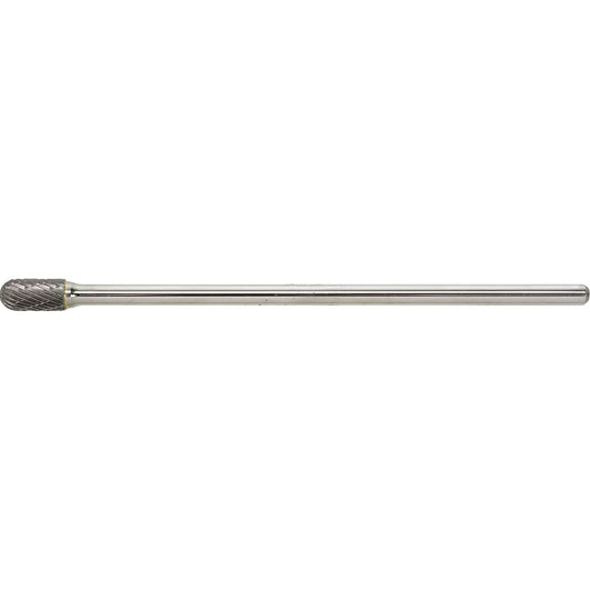 Solid Carbide Burr, SC-3L6, 3/8" Dia., 3/4" Depth of Cut