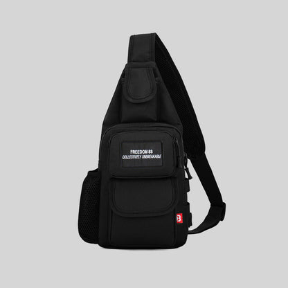 F83 SAC À BANDOULIÈRE - NOIR