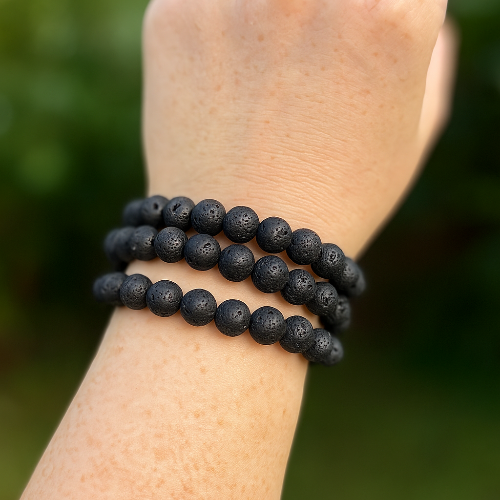Lava Bead Bracelet | The Stone of Grounding