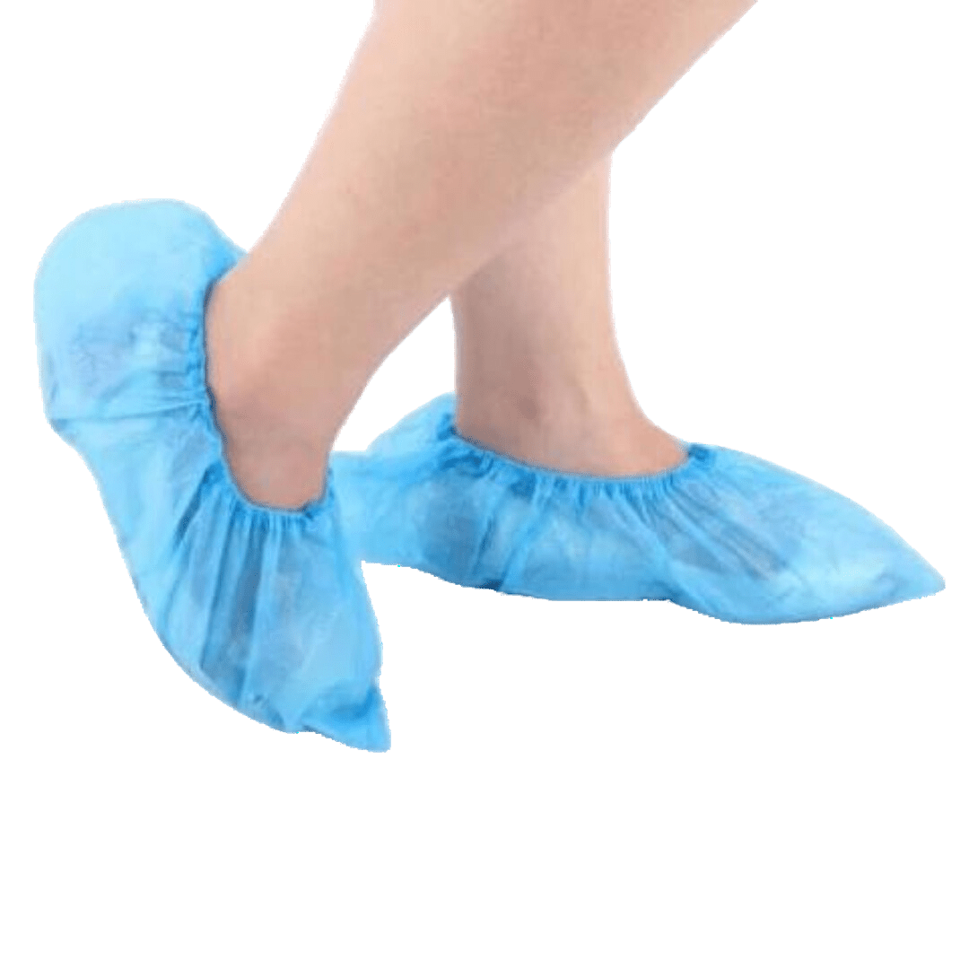 Blue Non-Woven Shoe Cover