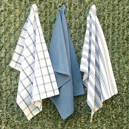 Decade Classic Tea Towels: 3 Colors-Set/3