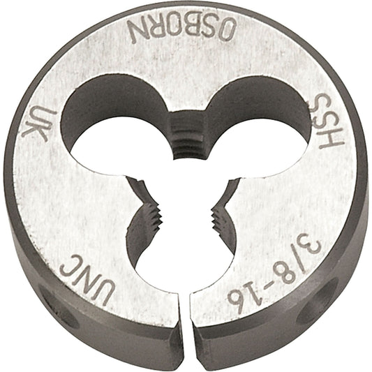 Split Circular Die, 12-28 Thread, High Speed Steel