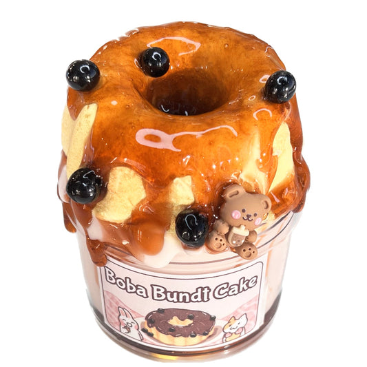 Gâteau Bundt au boba