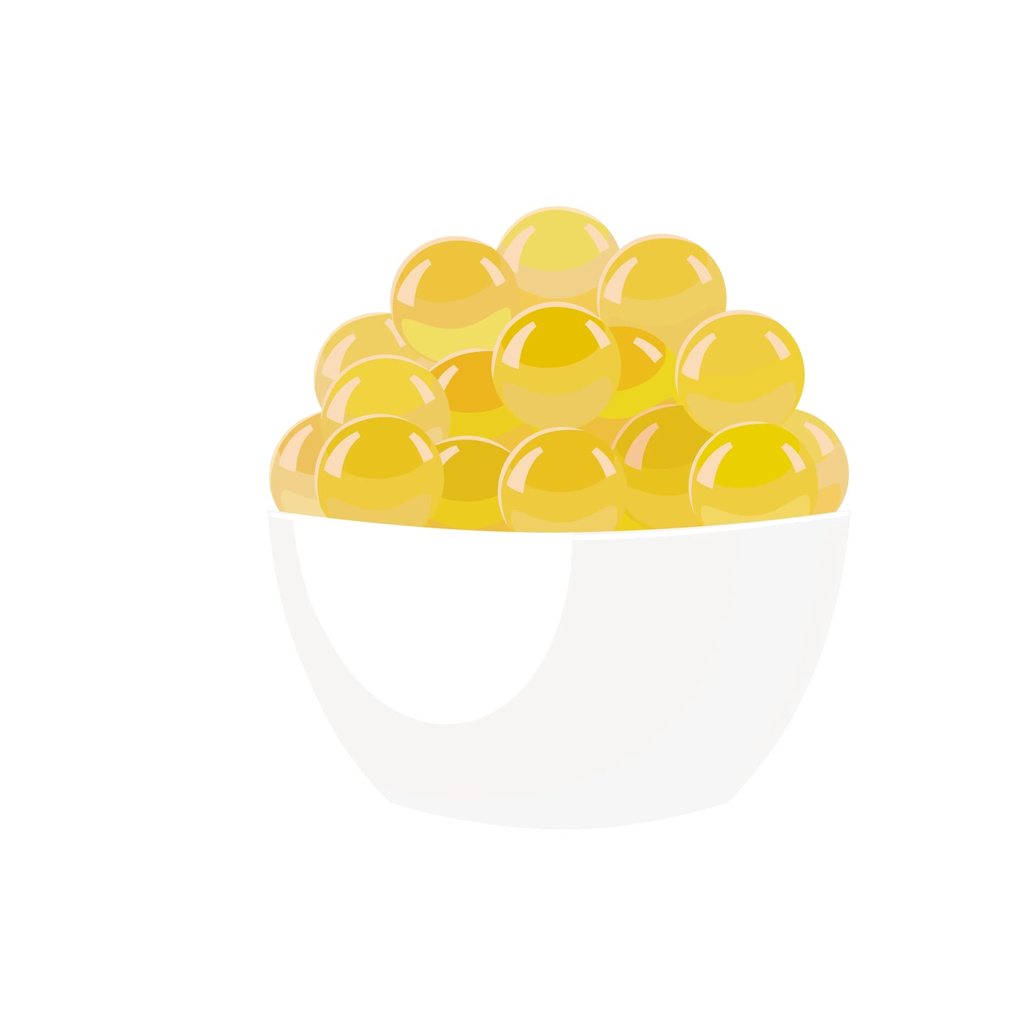 Volt Amber Bursting Boba ENERGY | Caffeinated Popping Boba | Foodservice Bossen Canada Distribution | Ships Free Within Canada on Orders Above CAD $199
