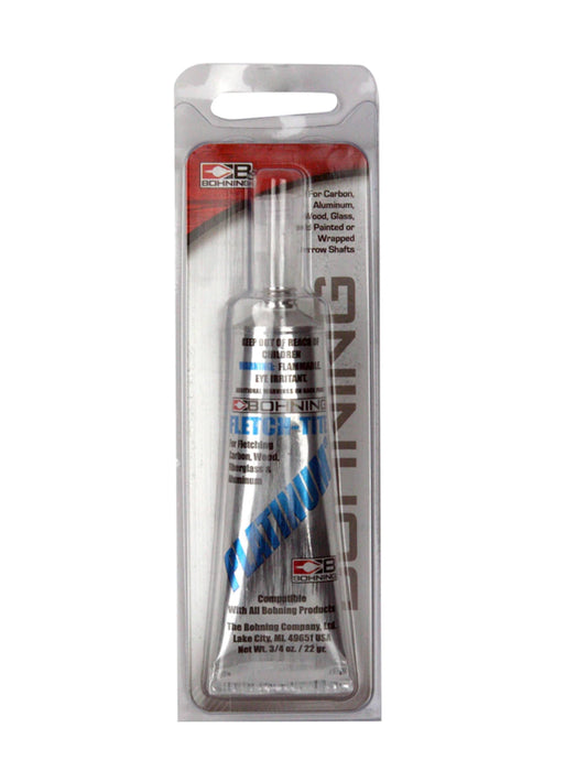 Colle Bohning Archery Fletch-Tite Platinum - Tube de 22 ml