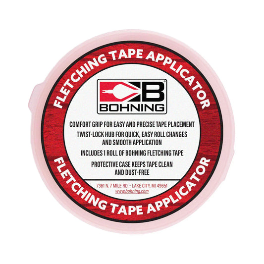 Applicateur de ruban d'empennage Bohning Archery avec étui