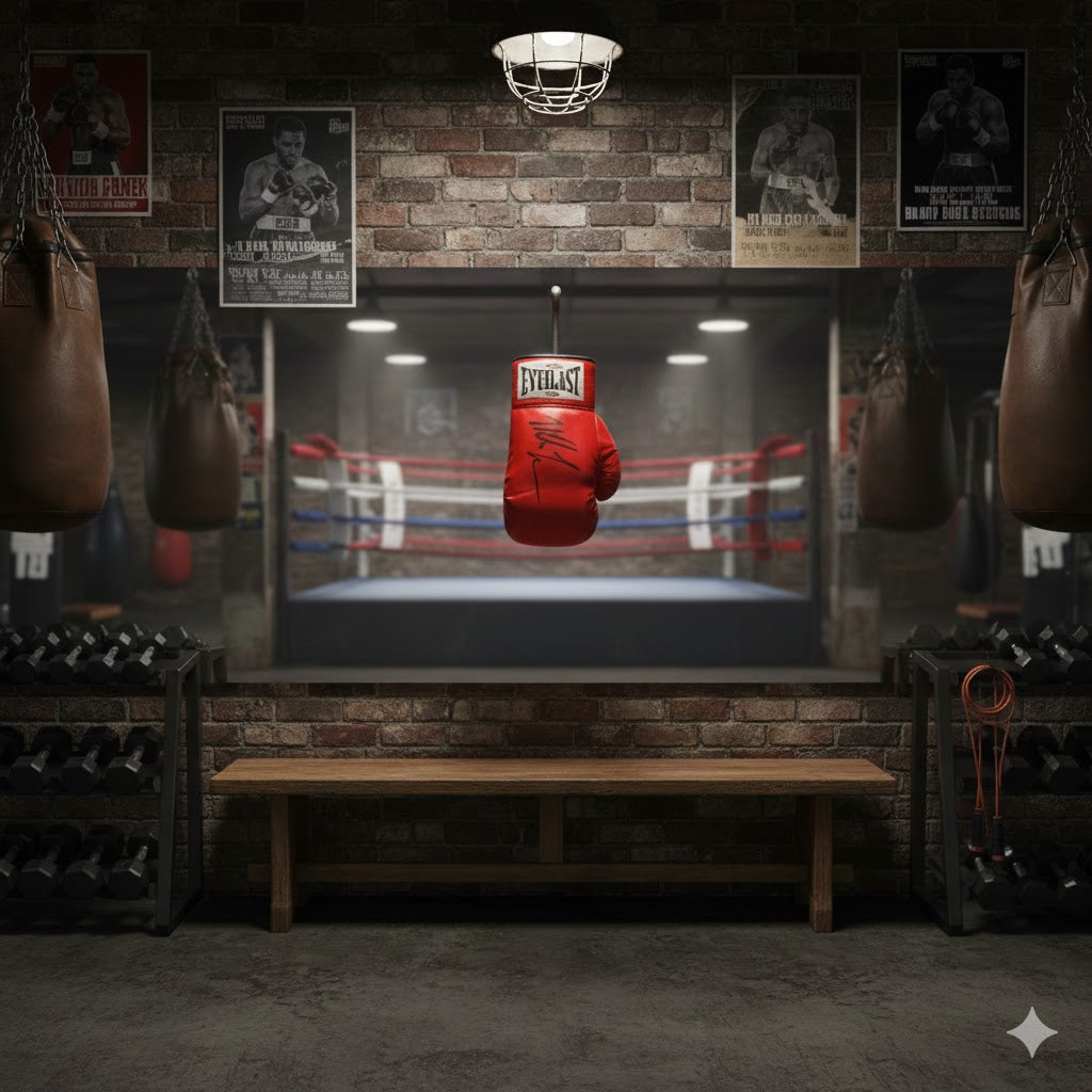 MIKE TYSON AUTOGRAPHED BOXING GLOVE - LEFT HAND