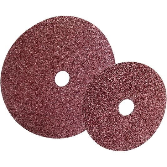 Metal F240 Fibre Discs, Aluminum Oxide, 36, 5" Dia x 7/8" Arbor