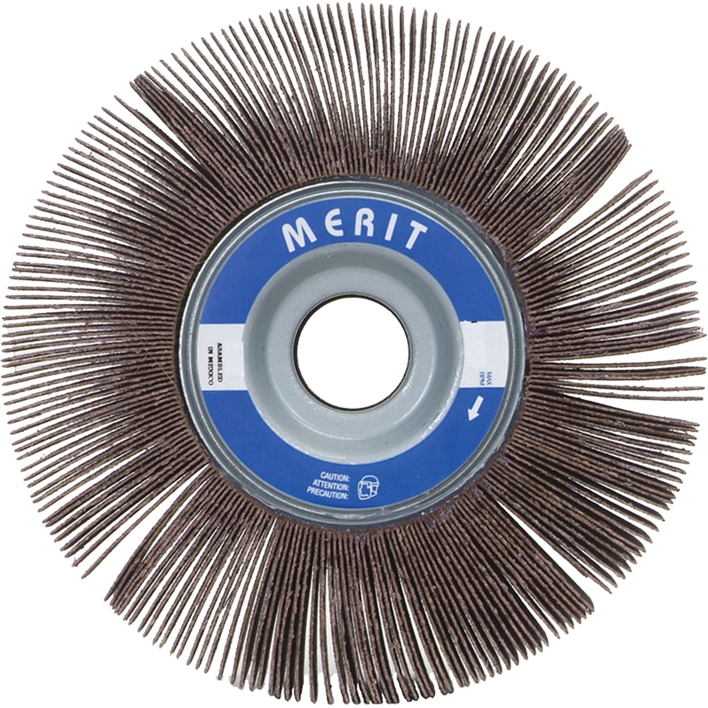 High Performance Flap Wheel, Aluminum Oxide, 120 Grit, 8" x 2" x 1"