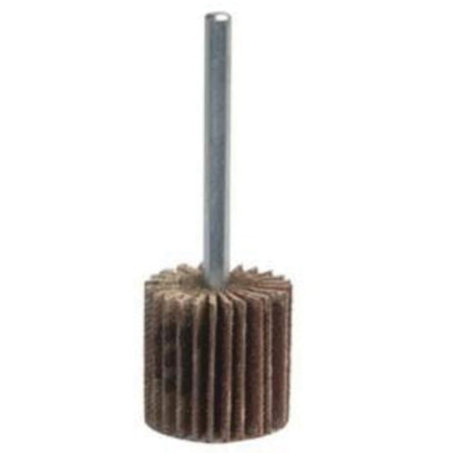 Super Finish Mini Flap Wheel, Aluminum Oxide, 60 Grit, 1-3/16" x 1/4" x 1/4"