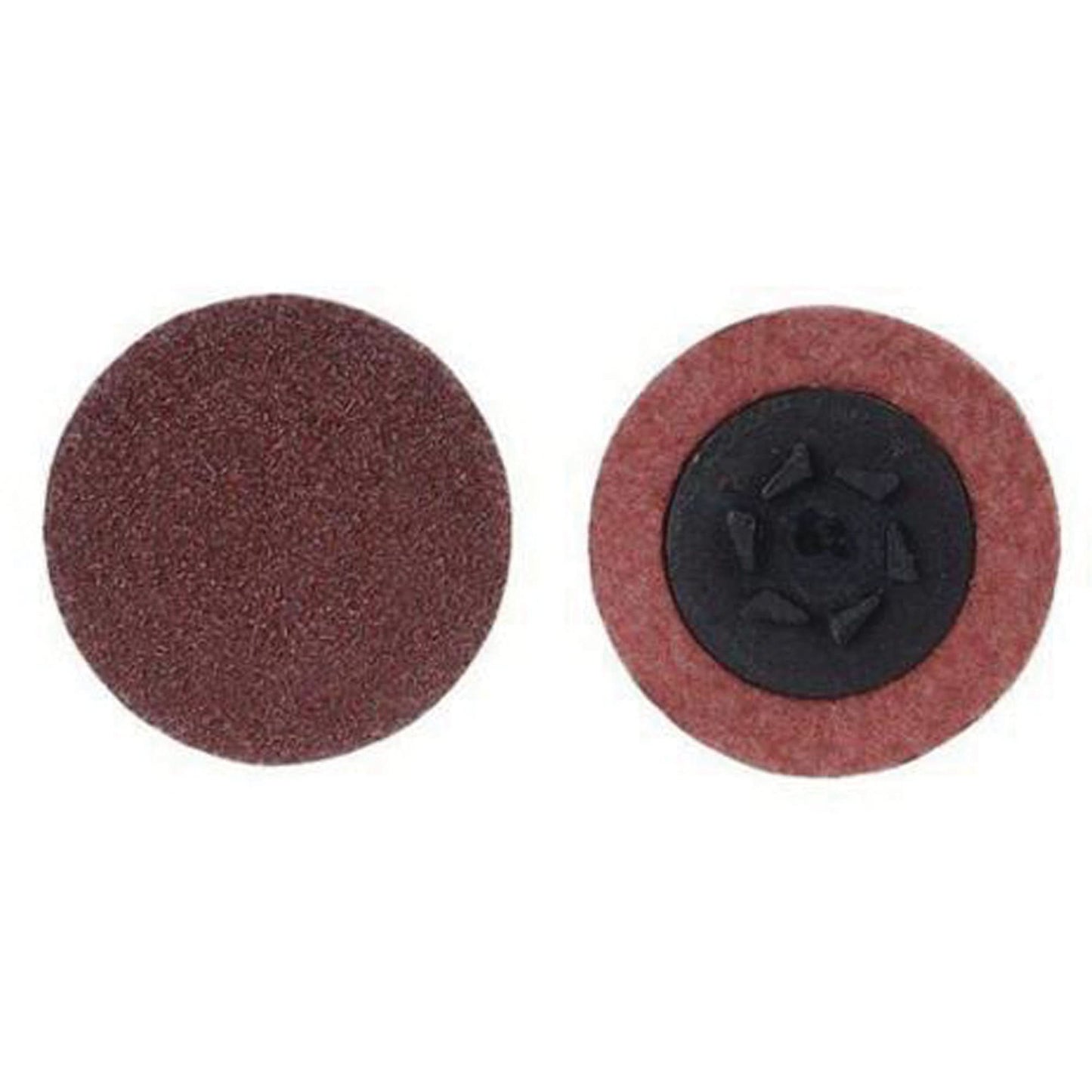 Quick-Change Cloth Disc, 3" Dia., 120 Grit, Aluminum Oxide