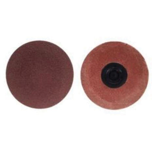 ALO FlexEdge® PowerLock® Cloth Disc, 2" Dia., 60 Grit, Aluminum Oxide