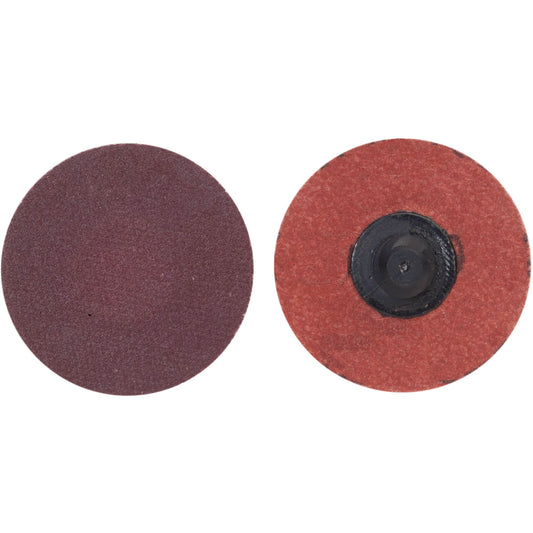 Quick-Change Cloth Disc, 3" Dia., 150 Grit, Aluminum Oxide