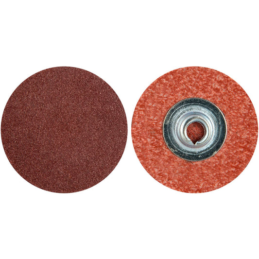 Quick-Change Surface Preparation Disc, 1-1/2" Dia., 180 Grit, Aluminum Oxide