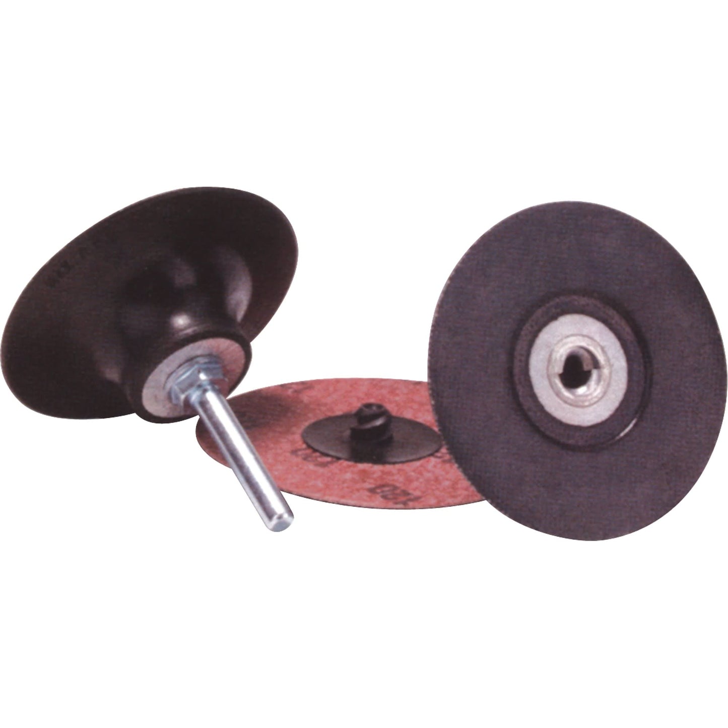 Speed-Lok TR Discs - Merit Alo Resin Bond Cloth Discs, 2" Dia., 24 Grit, Aluminum Oxide