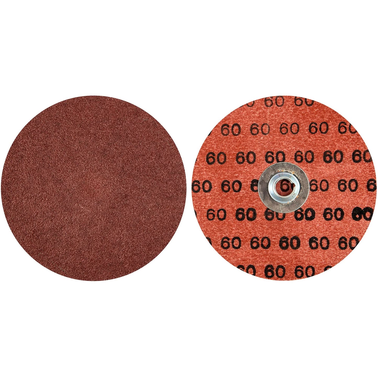 Quick-Change Surface Preparation Disc, 4" Dia., 60 Grit, Aluminum Oxide