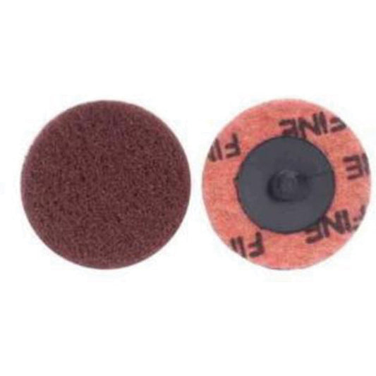 PowerLock® Abrasotex Buffing Disc, 4" Dia., Fine Grit, Aluminum Oxide