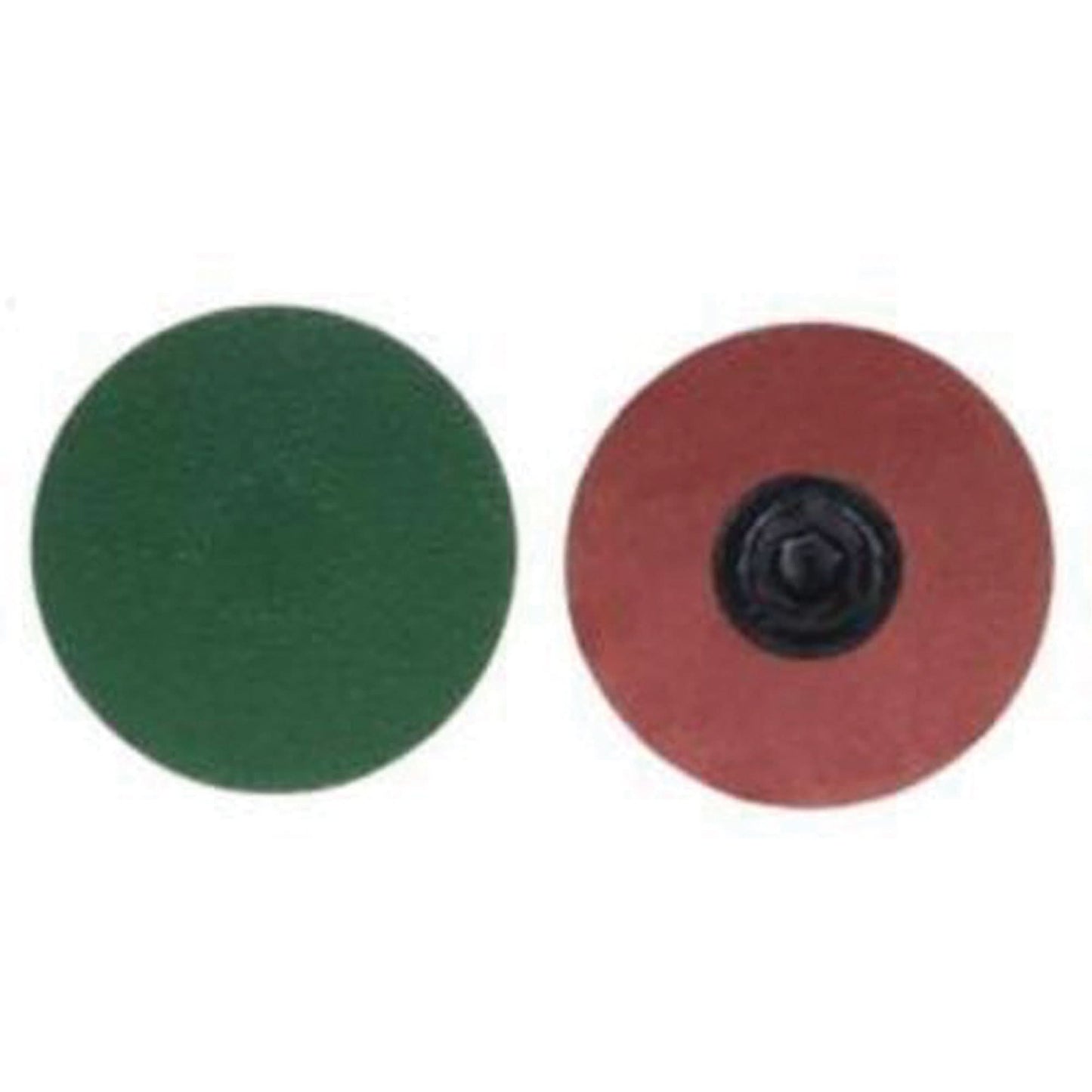 Quick-Change Cloth Disc, 2" Dia., 50 Grit, Zirconium