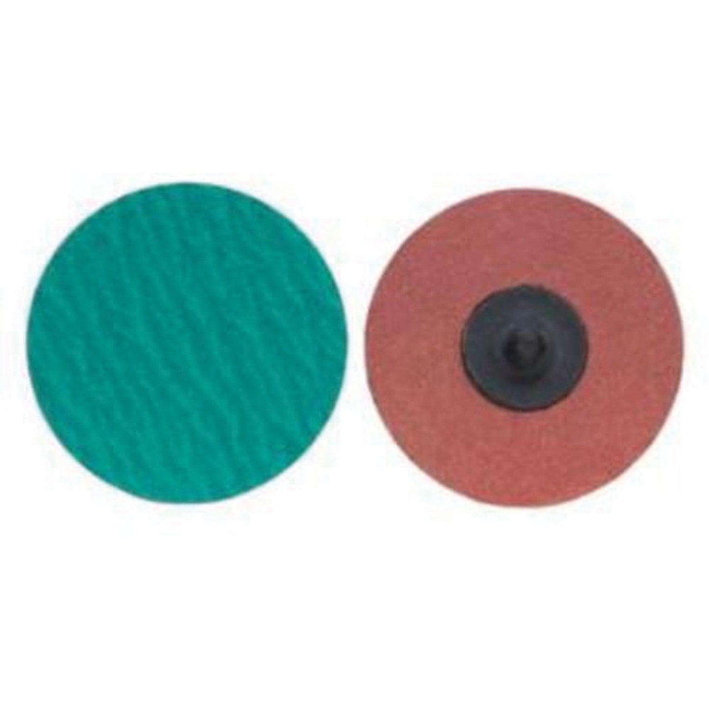 Quick-Change Cloth Disc, 1" Dia., 50 Grit, Zirconium