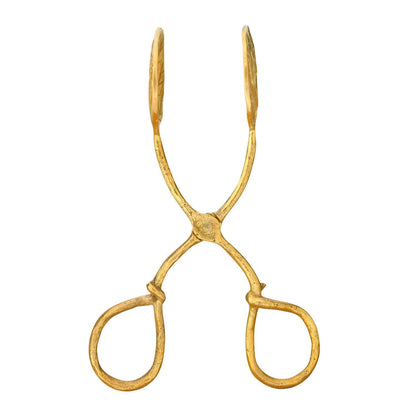 Brass Leaf Tongs