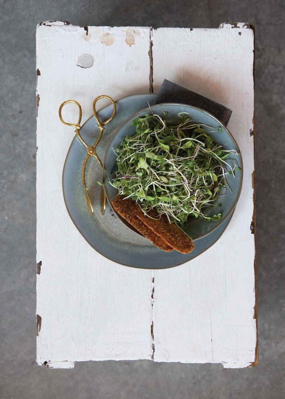 Brass Leaf Tongs