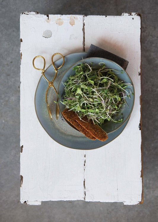 Brass Leaf Tongs