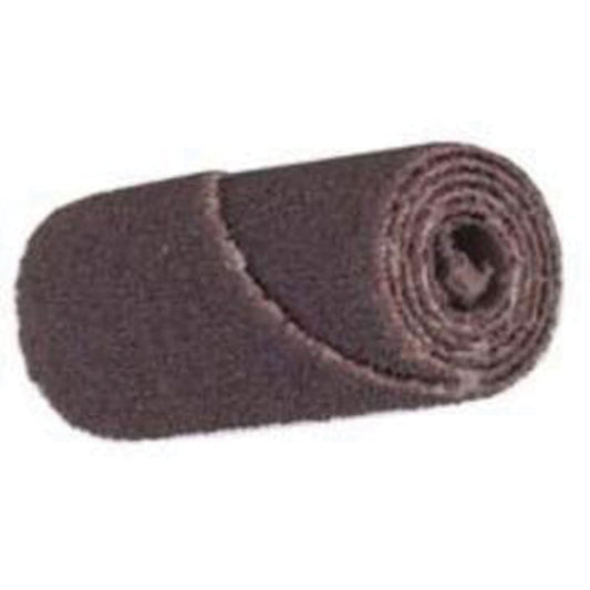 Rouleaux abrasifs, grain 60, diamètre 3/4", oxyde d'aluminium, longueur 1-1/2", tige 3/16"