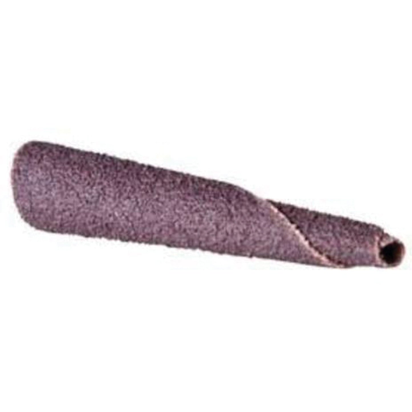 Rouleaux coniques à pointe effilée, grain 80, 5/16" dia., oxyde d'aluminium, 1-1/2" L