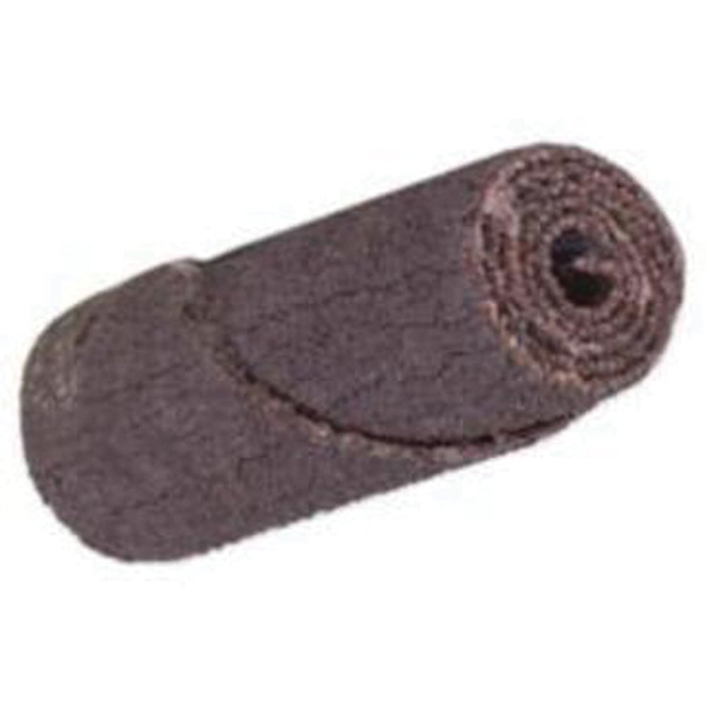 Cartridge Rolls, 80 Grit, 5/8" Dia., Aluminum Oxide, 2" L, 1/8" Arbor