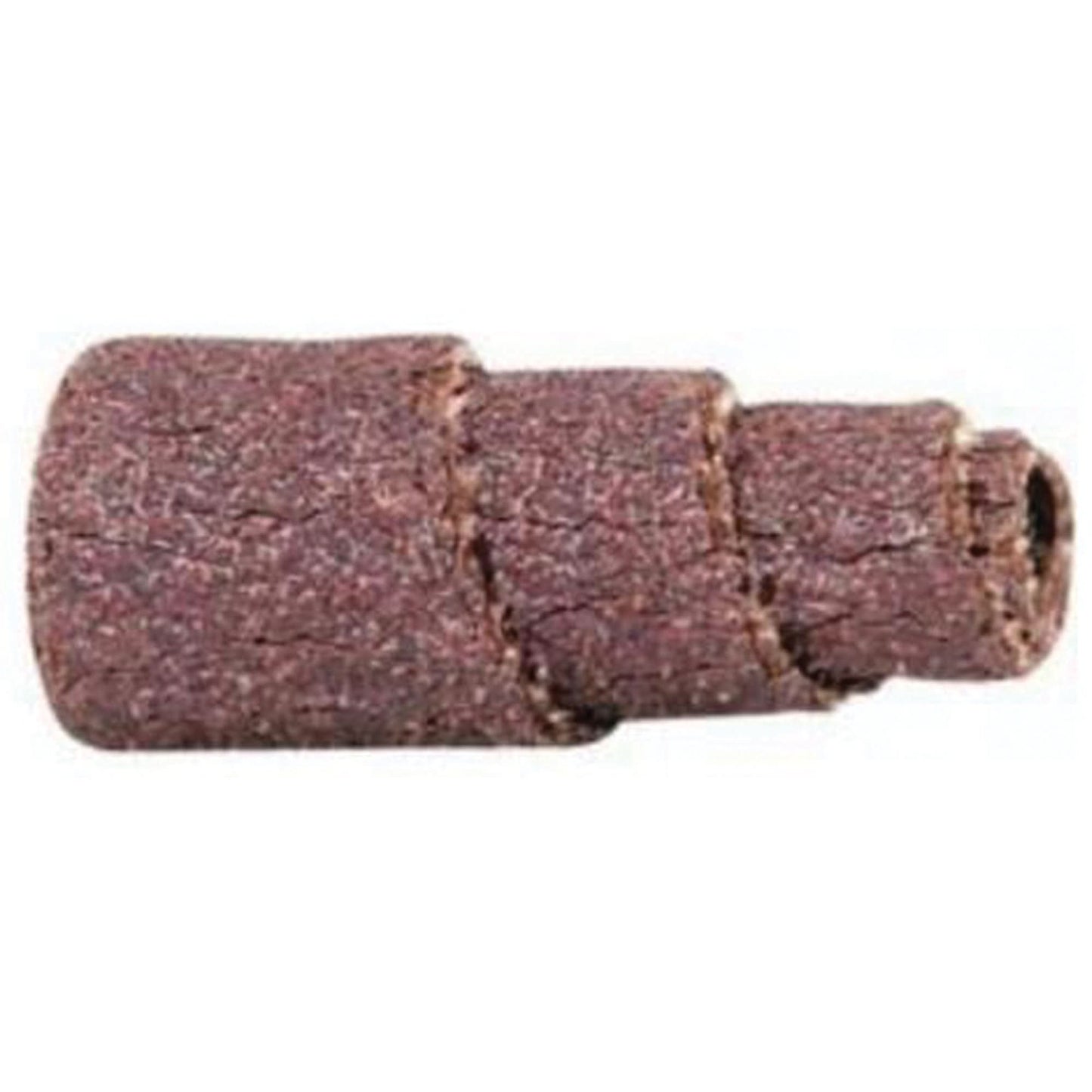 ALO Spiral Cartridge Rolls, 60 Grit, 3/8" Dia., Aluminum Oxide, 1" L, 1/8" Arbor