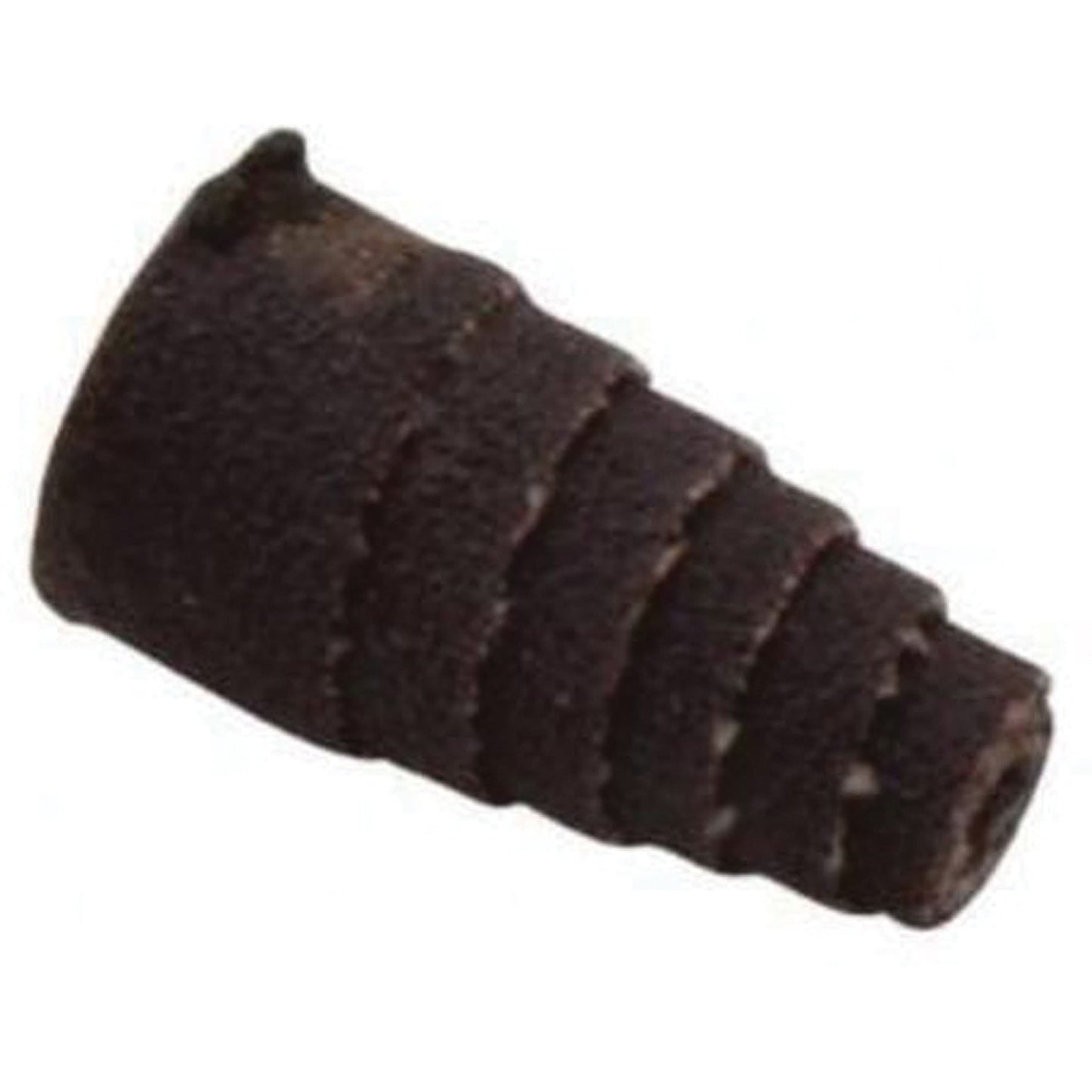 ALO Spiral Cartridge Rolls, 120 Grit, 1/2" Dia., Aluminum Oxide, 1" L, 1/8" Arbor