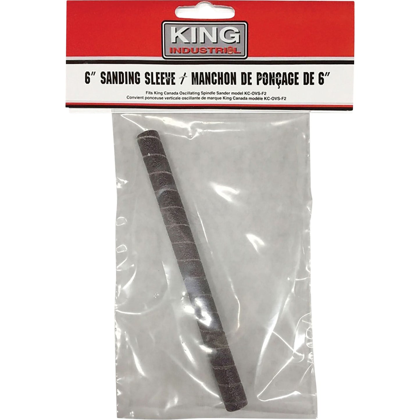 5/8" Wood Sanding Sleeve with 80 Grit