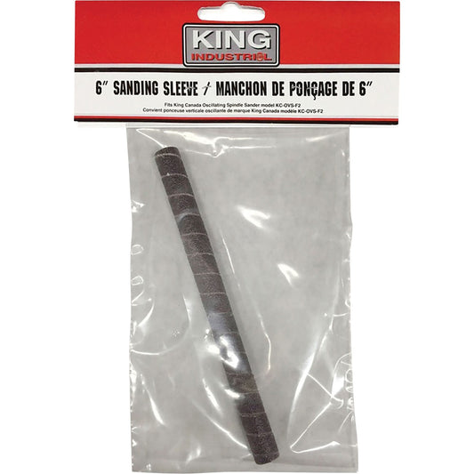 Manchon de ponçage en bois 5/8" grain 80