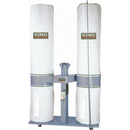 Dust Collector, 68" x 26" x 132"