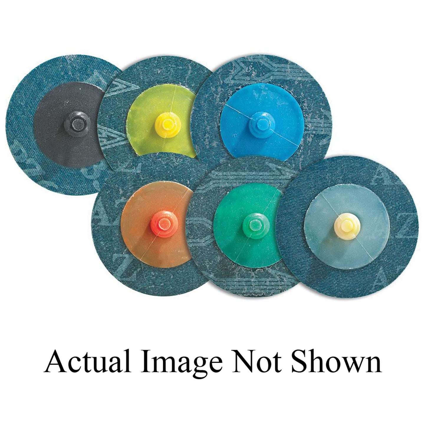 TWIST™ TOPCUT™ Sanding Disc, 2" Dia., 36 Grit, Zirconium
