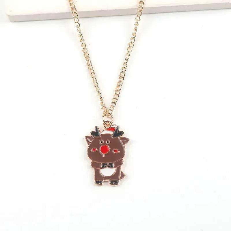Collier de Noël pour femme Idée cadeau bijoux pour femme