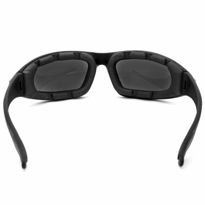 Lunettes de soleil de cyclisme Chopper Lunettes de sport de plein air pour hommes Protection UV400 enveloppante pour la pêche Lunettes de conduite Verres gris coupe-vent