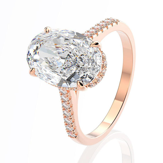Bague de costume hipster couple simple