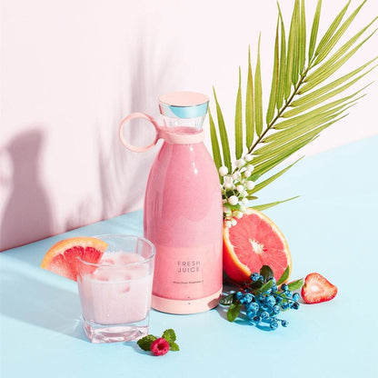 350ML Electric Smoothie Juicer Blender Mixer USB Rechargeable Household Portable Blender Maker Cup