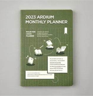Date Type Monthly Planner Calendar