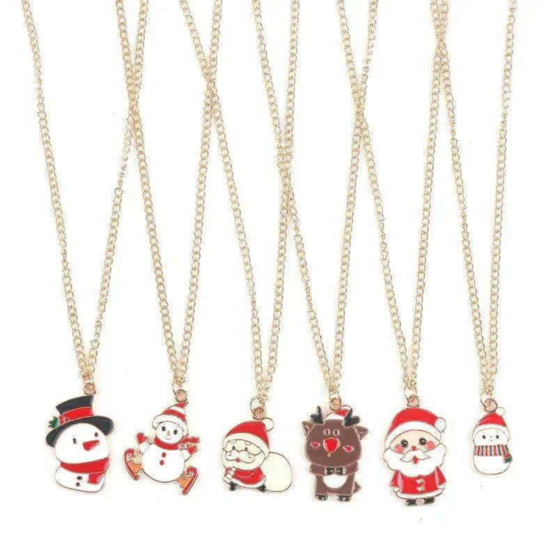 Collier de Noël pour femme Idée cadeau bijoux pour femme