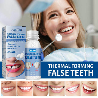 Easy-to-use Tooth Shaping Glue Video Beauty Denture Correction Temporary Filling