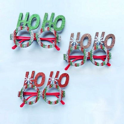 Christmas Creative Party Gathering Dress Up Glasses