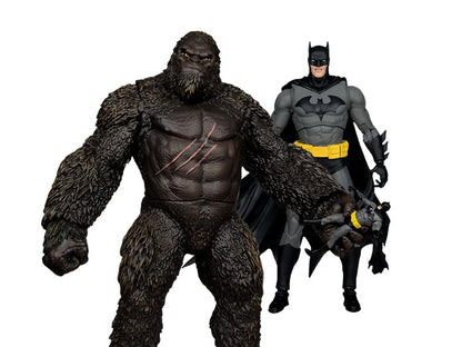 Justice League vs. Godzilla vs. Kong DC Multiverse Batman vs. Kong Figurine d'Action - Pack de Deux