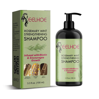 EELHOE Rosemary Mint Strengthening and Growth Shampoo Biotin Infused