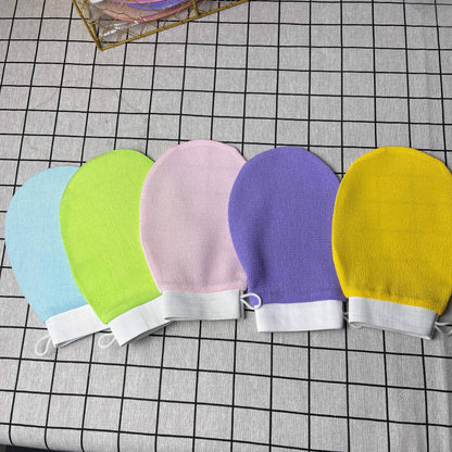 Home Fashion Exfoliating Bath Gloves exfoliating sponge
