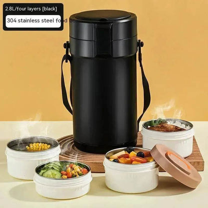 304 Stainless Steel Large Capacity Vacuum Thermal Insulated Lunch Box