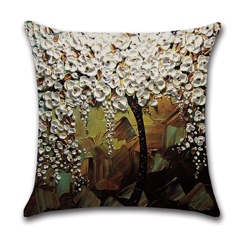Nature Landscape Throw Pillow Cover – American Country Style Home Décor